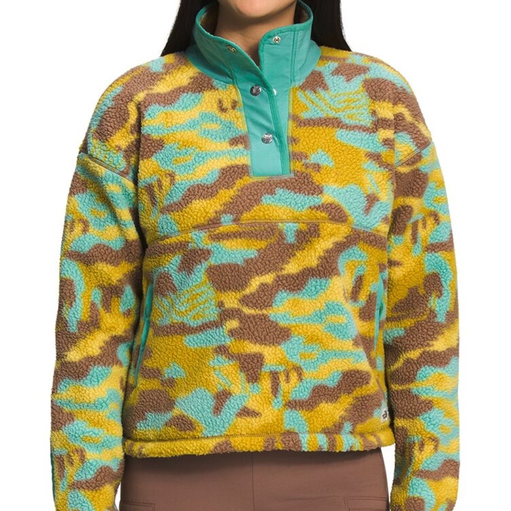 Th e North Face Printed Cragmont 1/4-Snap Fleece - Women's